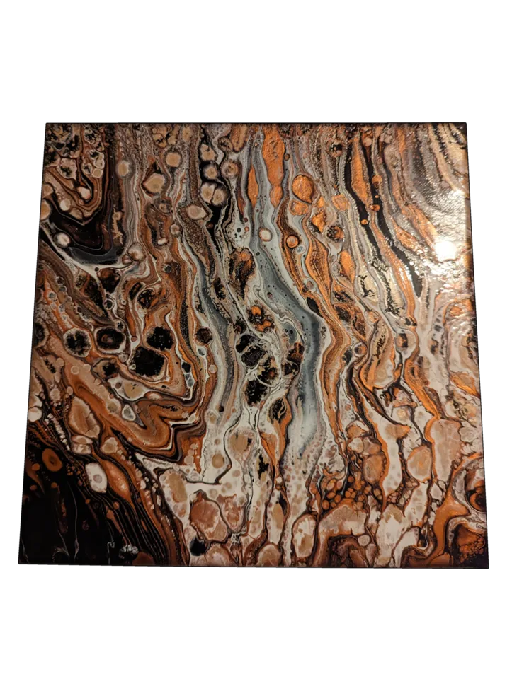 Original abstract fluid-art painting by Devon Leigh Mooers from the Other Work collection, identified as Study 01.