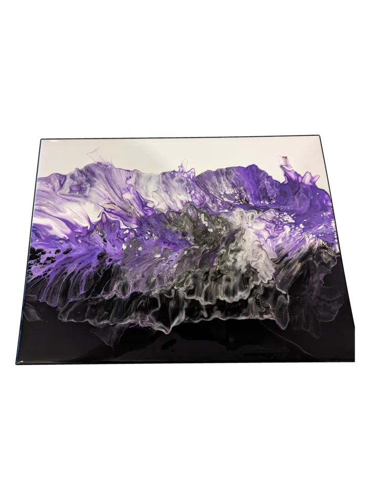 Original abstract fluid-art painting by Devon Leigh Mooers from the Other Work collection, identified as Study 21.