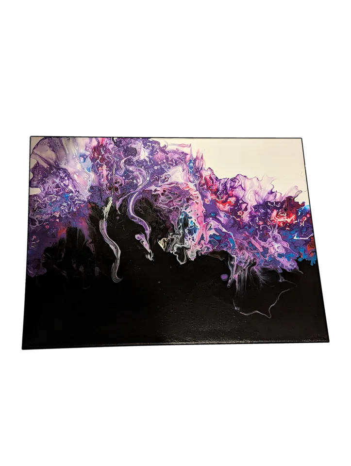 Original abstract fluid-art painting by Devon Leigh Mooers from the Other Work collection, identified as Study 22.